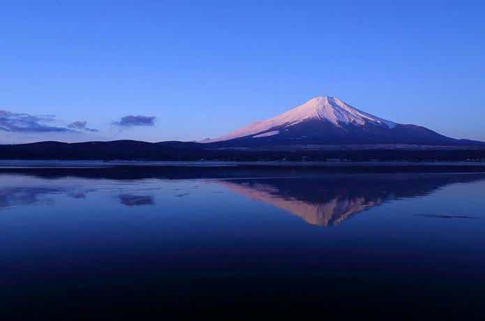 富士山　山中湖