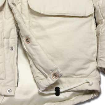 classic down jacket　裾