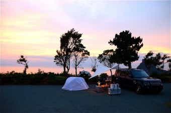 sunsetclimaxのキャンプ風景