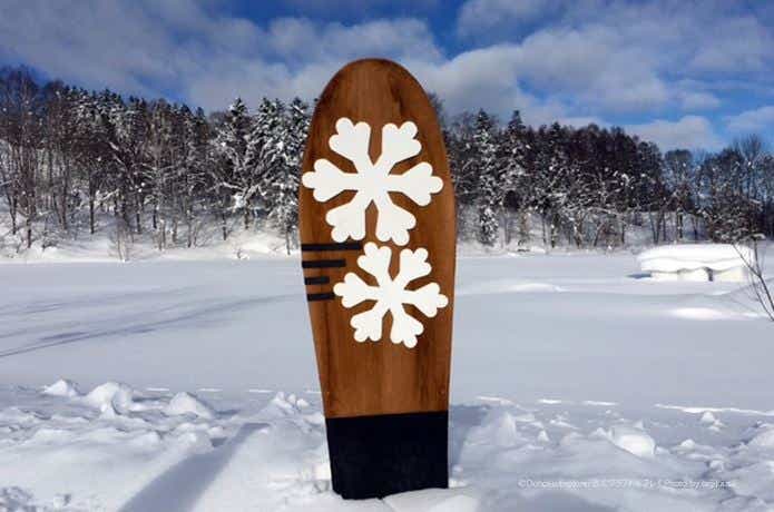 雪板は新しい冬のアクティビティ！自作方法＆手作り作品集と遊び方