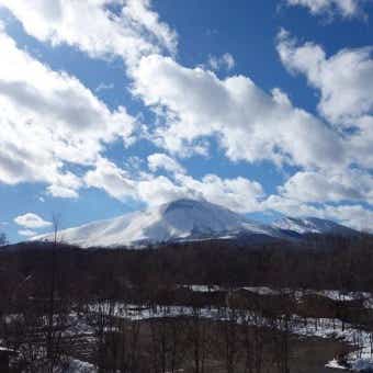 おしゃれキャンプ場は山も綺麗