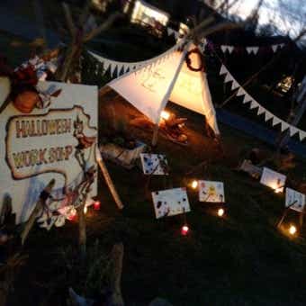 おしゃれキャンプ場はデコレーションがすごい