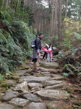 熊野古道へお散歩　キャンプイン海山