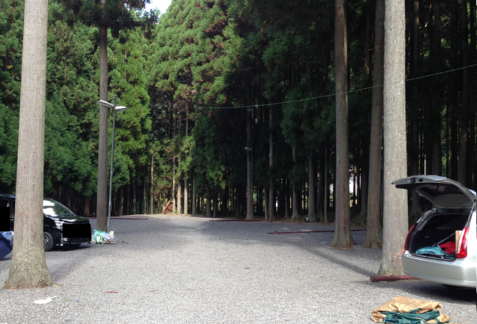 奈良県　西ノ谷ふれあいの森キャンプ場