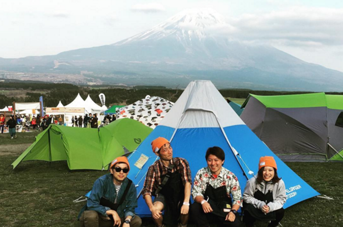 ドッペルギャンガーの富士山テント