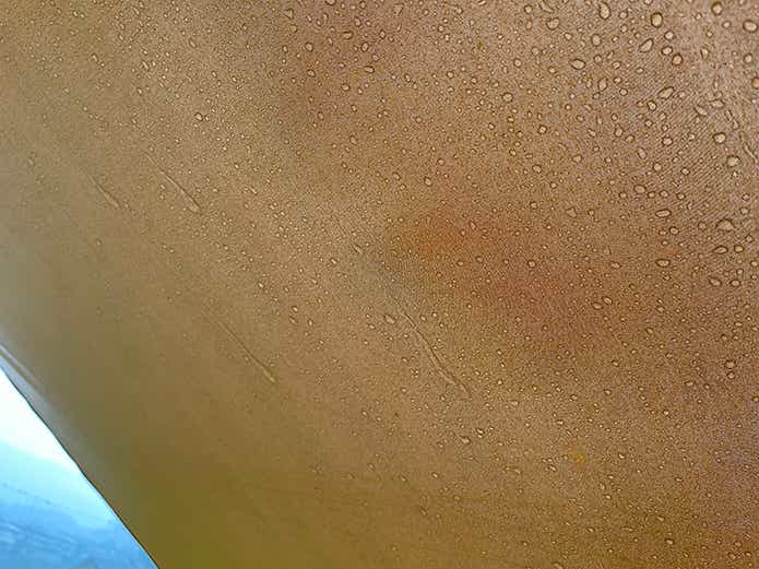 テントの防水性能