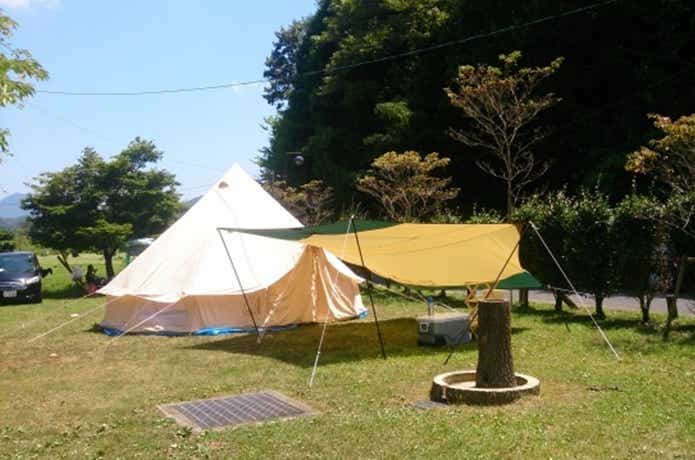 広島の岩倉ファームパークキャンプ場とテント