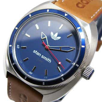 アディダスオリジナルス　腕時計[ADH3006 STAN SS BR BL LTHレディースモデル