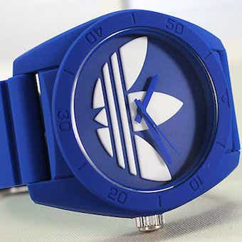 アディダスオリジナルス　腕時計[ADH6169 SNTGO BLU SIL WHTレディースモデル