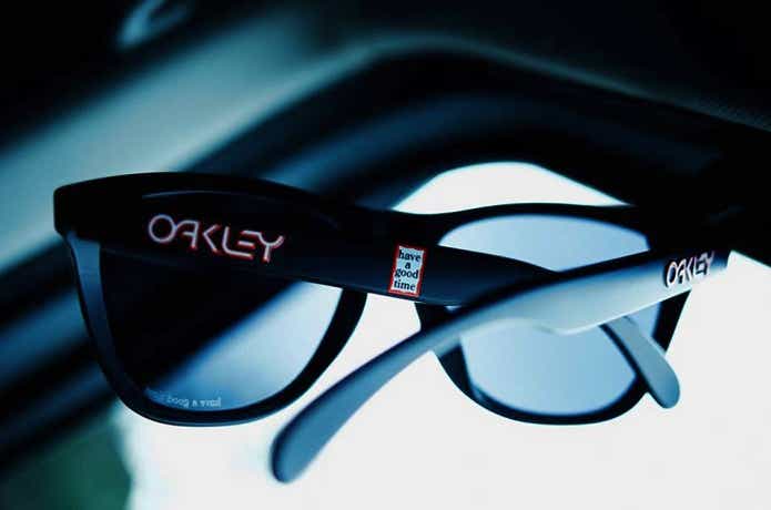 オークリーのサングラス
