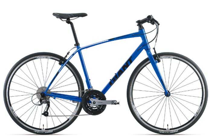 ジャイアントの青い自転車　GIANT ESCAPE RX 3（エスケープ RX3)
