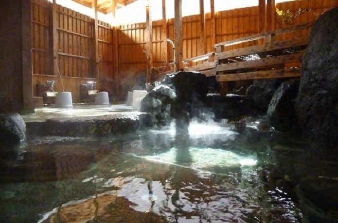 ウエストリバーオートキャンプ場の露天風呂