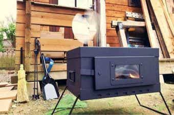 テンマクデザインのiron-stove ちび