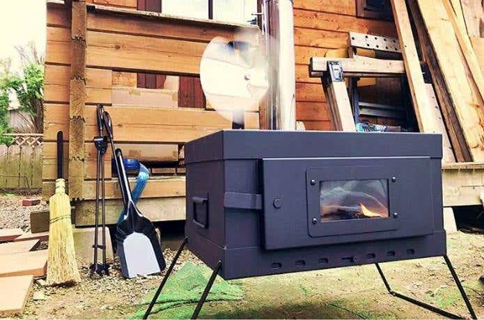 はじめての薪ストーブにテンマク「iron-stove ちび」はいかが？ | CAMP 