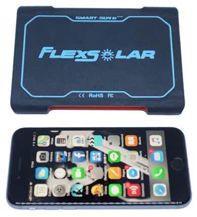 FlexSolar　ポケットパワーセット　サイズ感
