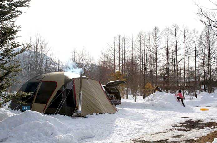 北軽井沢スウィートグラスで冬キャンプ