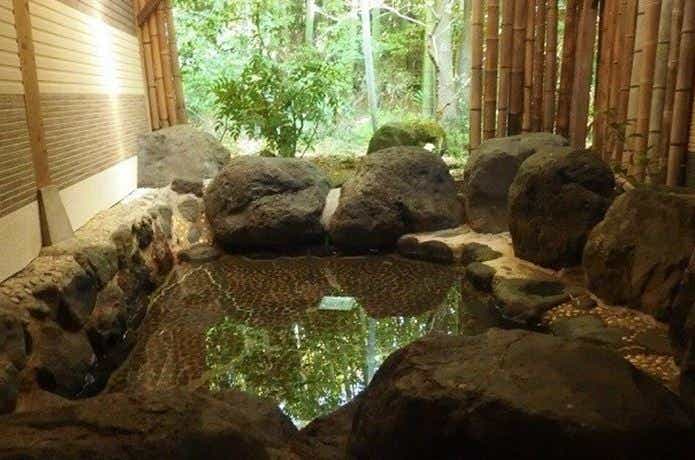 新富士オートキャンプ場の露天風呂