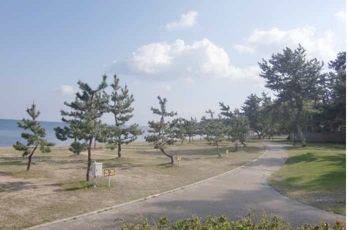 琵琶湖エリアのキャンプ場　マキノサニービーチ高木浜オートキャンプ場