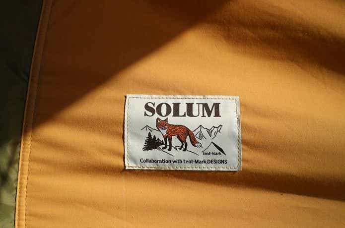 ガレージブランド「SOLUM」のロゴ