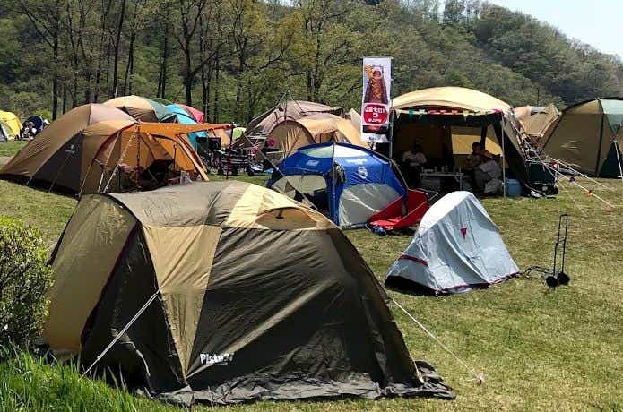 キャンプフェス　似たようなテント