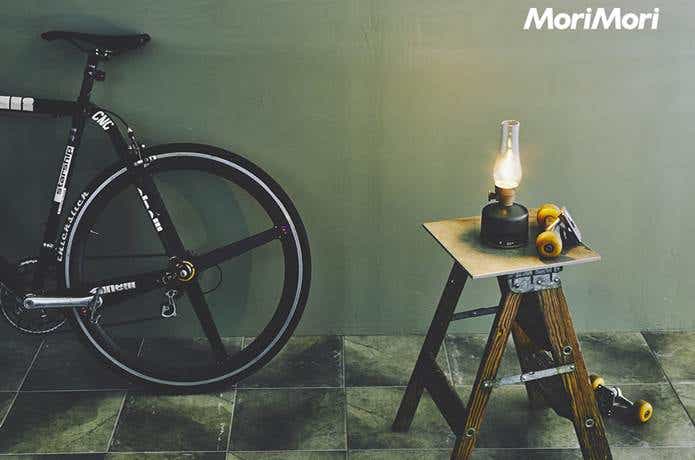 モリモリ（morimori）　「LEDランタンスピーカー」