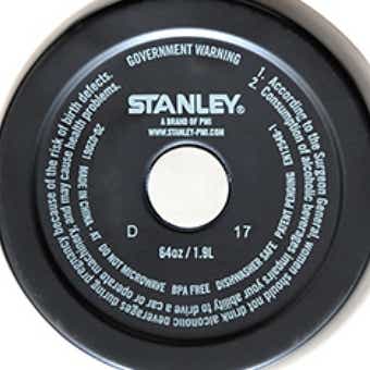 スタンレー ゴーシリーズ真空グロウラー1.7L　底部画像