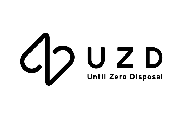 zuzd until zero disposal　ロゴ
