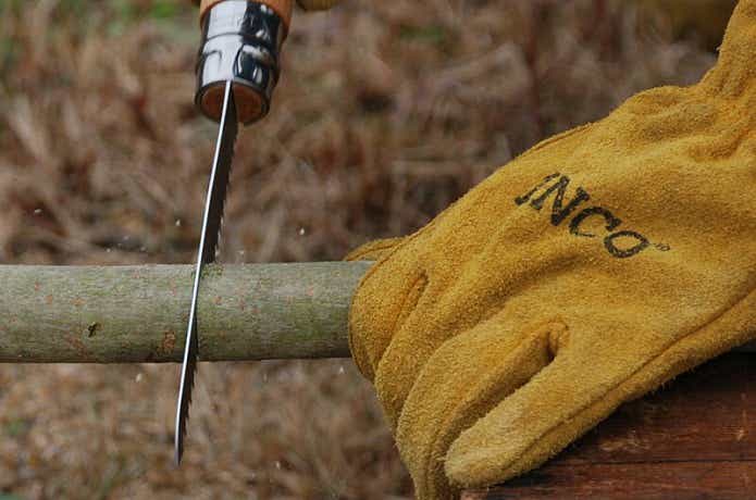 キンコグローブ　木を切るときの画像