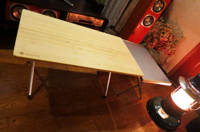 アウトドア テーブル/チェア 10年愛用！スノーピーク「ワンアクションローテーブル竹」を本気 