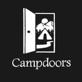 広島のセレクトショップ「campdoors」のロゴ