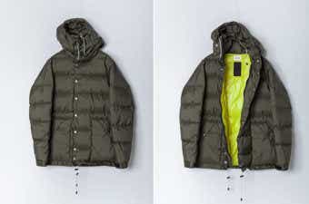 NANGAコラボのダウンジャケット