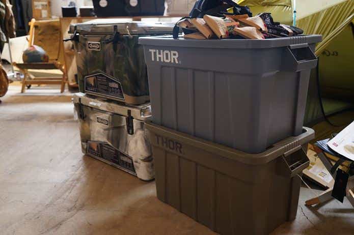 TRUST THORの「Large Totes With Lid」