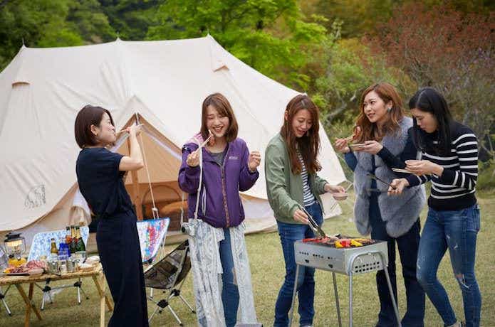 女子キャンプ