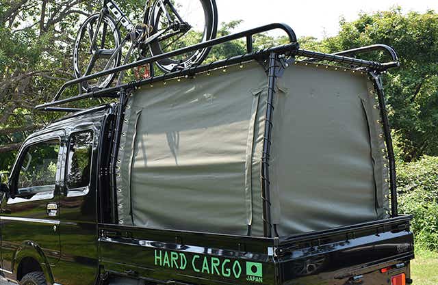 軽トラキャンプ　HARD CARGOハードカーゴ