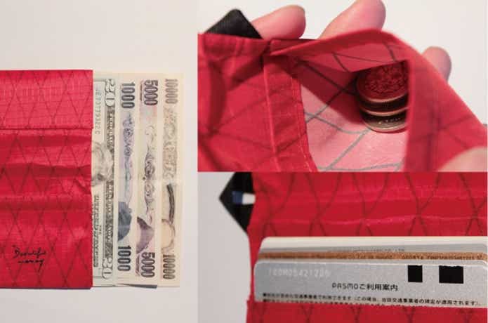 Beautiful money Wallet X-Pac RED①
