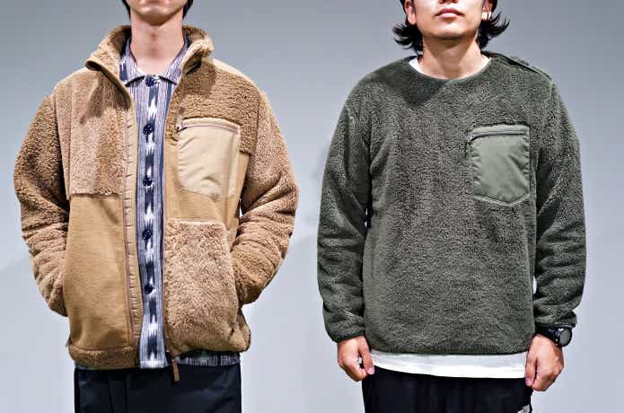 ユニクロ×Engineered Garments フリースJK・プルオーバー