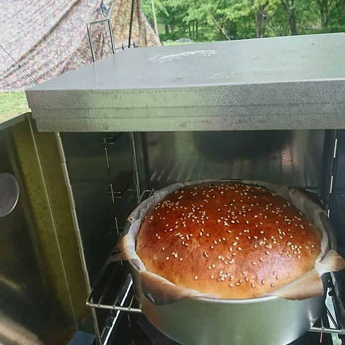 鍋でパン