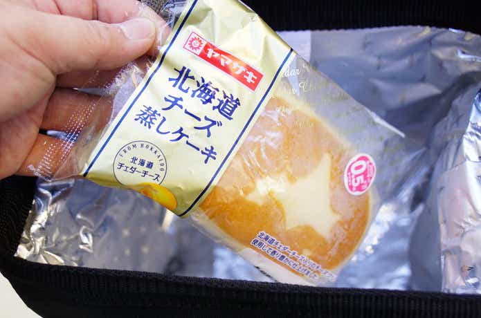 北海道チーズ蒸しケーキ　冷凍