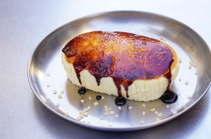 北海道チーズ蒸しケーキ　キャラメリゼ