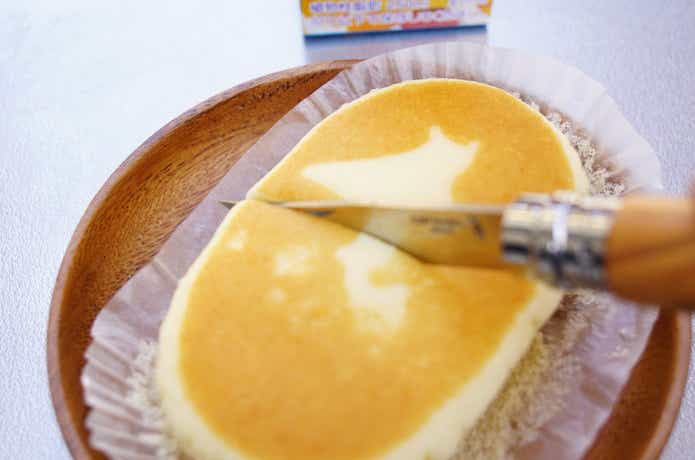 北海道チーズ蒸しケーキ　アレンジ