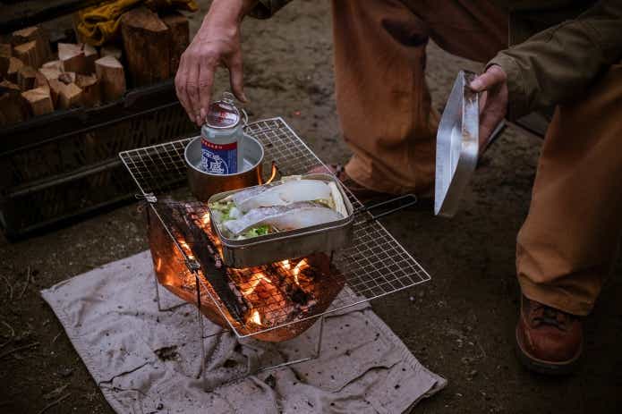 ピコグリル398」×「ダイソー焼き網」で使い勝手が３倍に！？ | CAMP