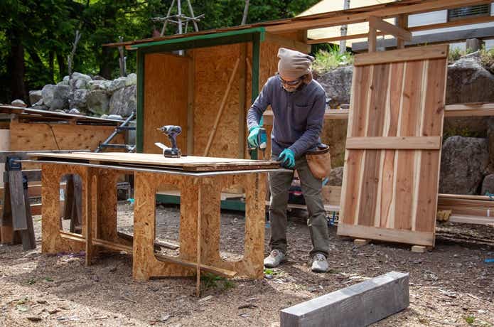 DIY 薪小屋