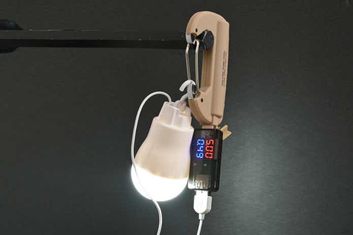 CARABINER BATTERY　USB専用LED電球