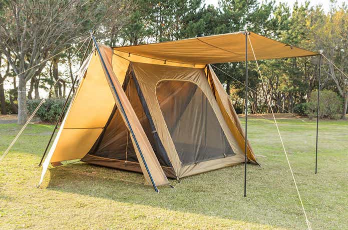 タラスブルバのテント