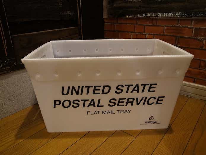 USPSのメールボックス