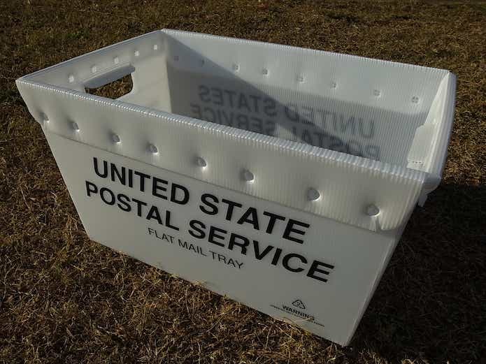 USPSのメールボックス