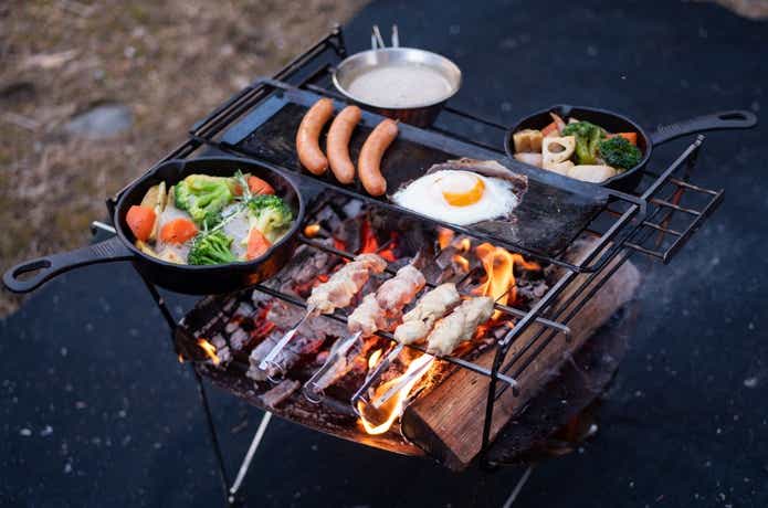 マーグズ ラプカでキャンプ飯