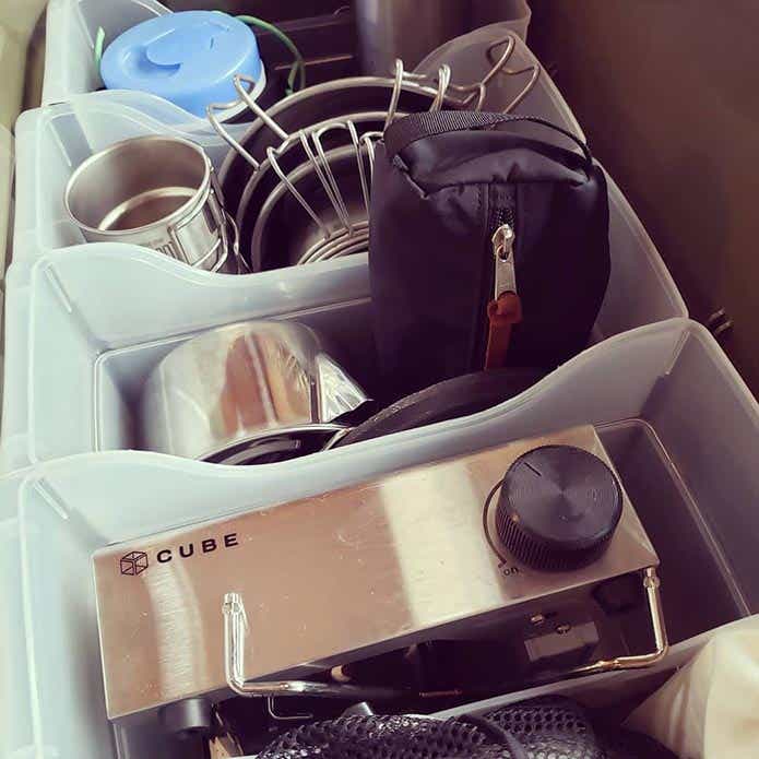 ファイルボックスで仕分け収納