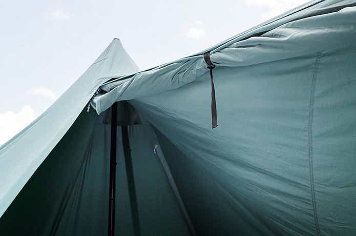 TC素材を使用したテント