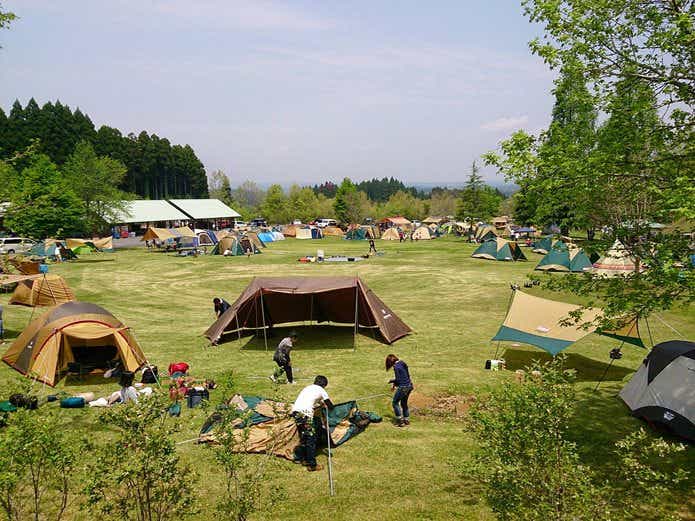 服掛松キャンプ場（熊本県）